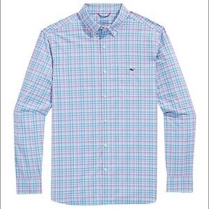 vineyard vines On-the-Go Plaid Shirt